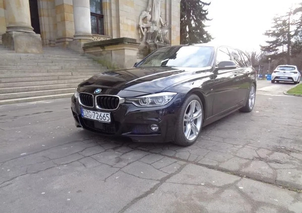 BMW Seria 3 cena 75000 przebieg: 140380, rok produkcji 2016 z Zgorzelec małe 436